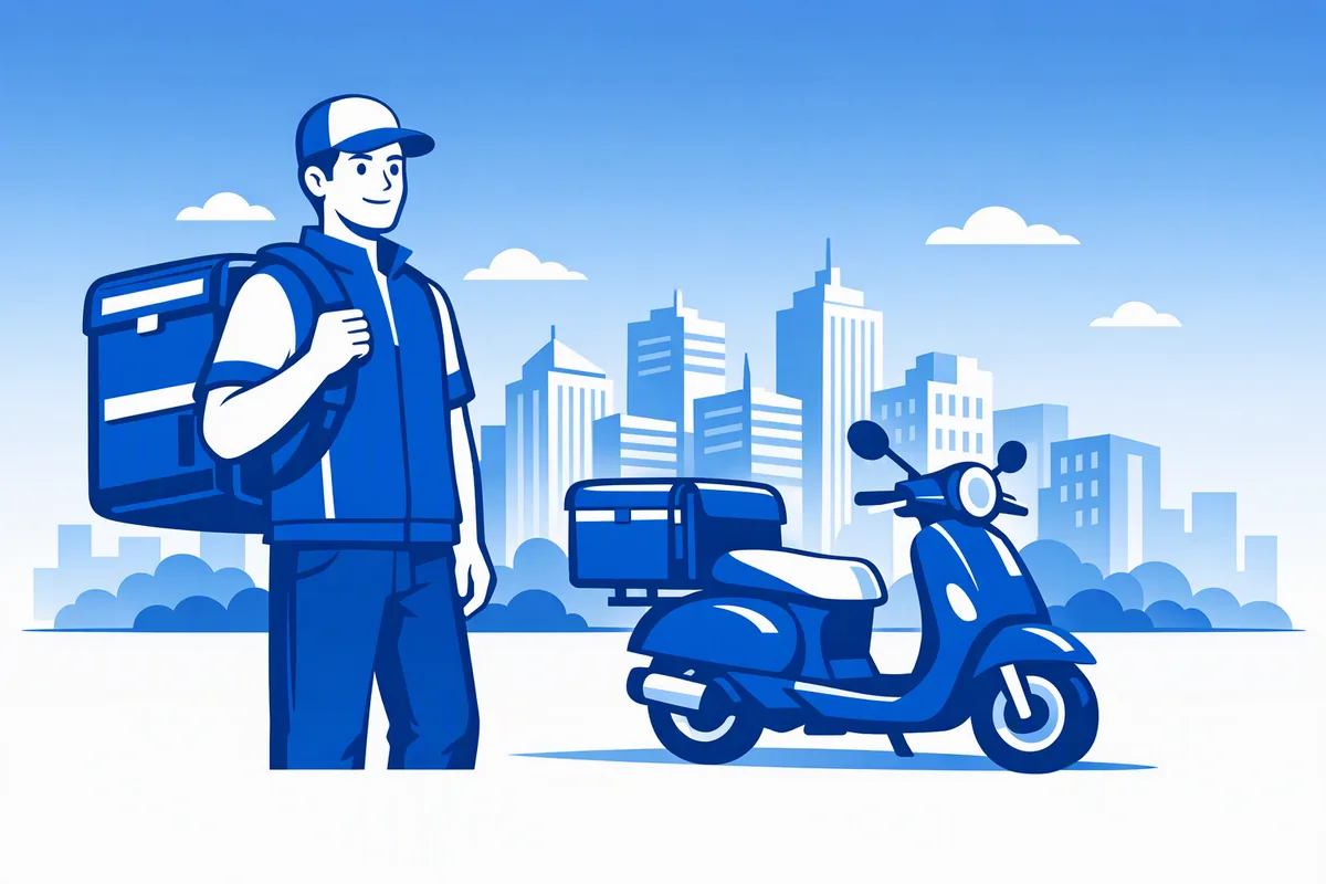 Logistics website preview — built with AI4WEB