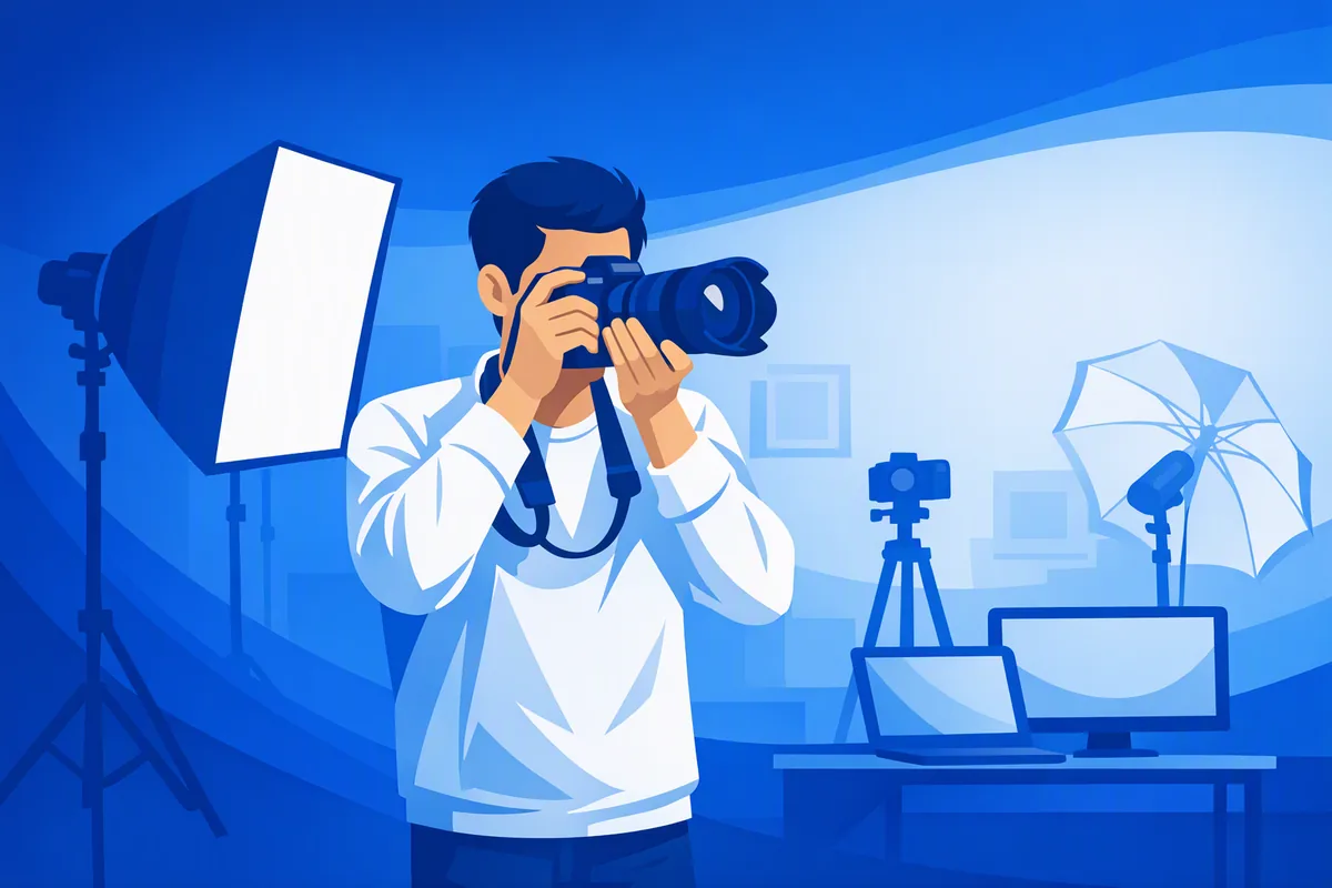 Photographer website by AI4WEB